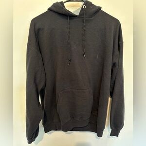 Black Hanes hoodie size L